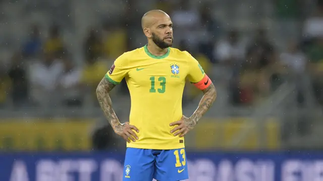 Tunggu Hasil Banding, Dani Alves Bebas Sementara Usai Beri Jaminan Satu Juta Euro