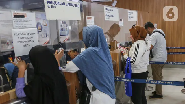 1,7 Juta Tiket Kereta Api Mudik Lebaran 2024 Ludes Terjual