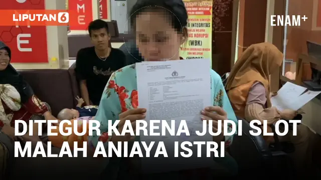 MEGABERITA - Kecanduan Judi Slot, Pria di Palembang Aniaya Istri karena Tak Terima Ditegur