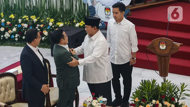 MEGABERITA - Cak Imin Serahkan 8 Agenda Perubahan PKB ke Prabowo