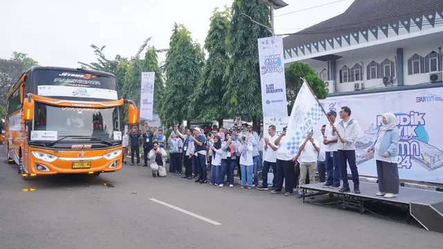 MEGABERITA - Mudik Lebaran 2024, Jasa Marga Antarkan 1.226 Pemudik ke Kampung Halaman